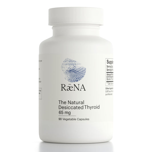 Raena Premium Bovine bottle: easy daily capsules for natural nutritional support.