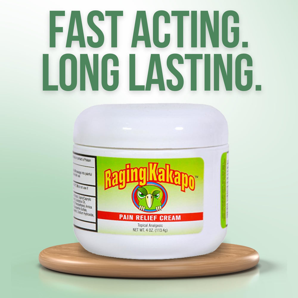 Raging Kakapo histamine dihydrochloride close-up denoting dual-ingredient support.