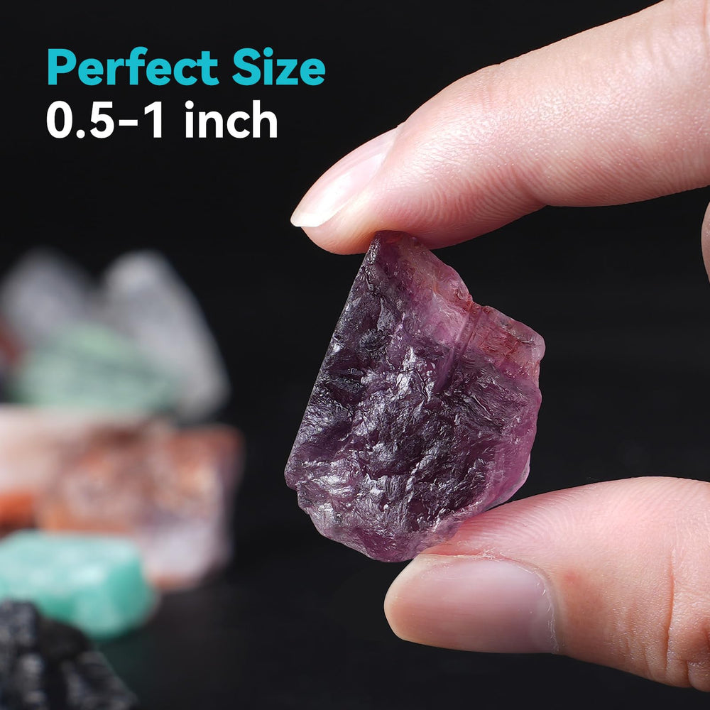 Rahato natural gemstones assortment highlights varied colors for DIY projects.
