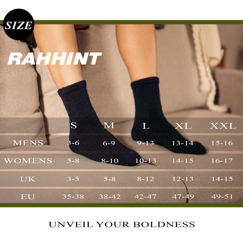 Rahhint warm, cozy socks ideal for outdoor winter and chilly days