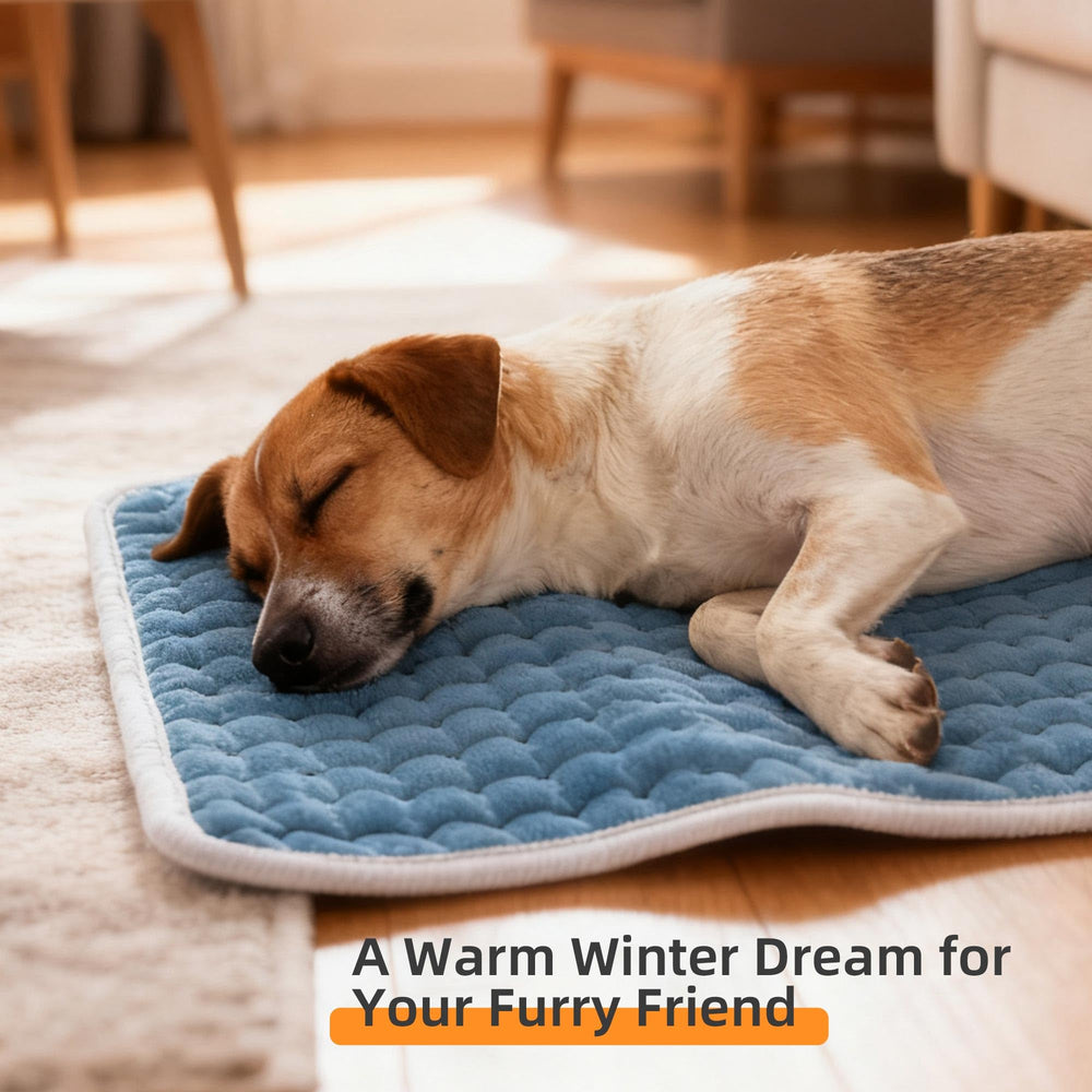RAINOVA heating pad throw with 6-heat-settings control panel in action