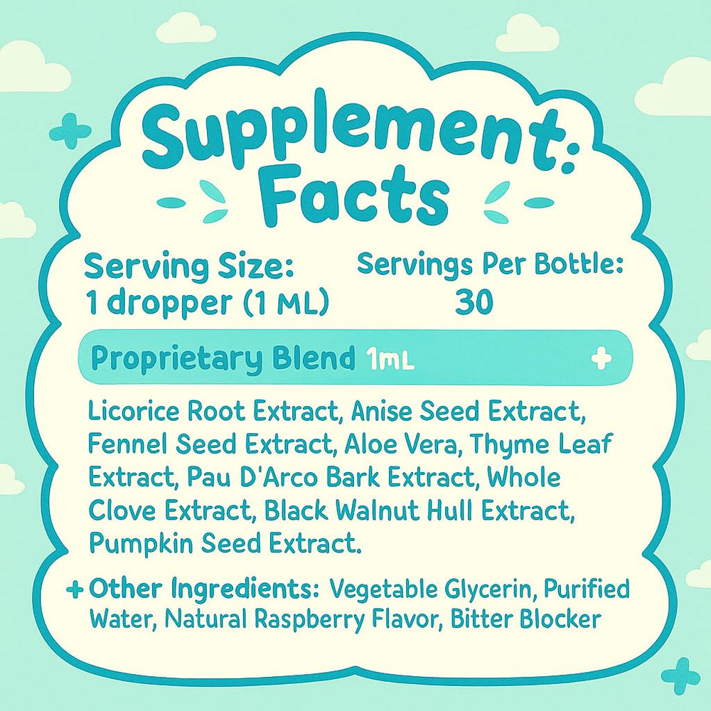 Raipult Ellora Drops being added to water for convenient daily use.