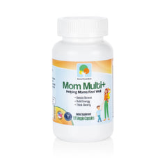 Raise Them Well Mom Multi+ bottle pour supports daily energy and focus.