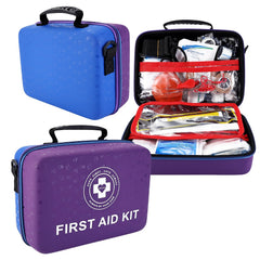 Raismile large first aid kit dual-tone exterior for quick identification