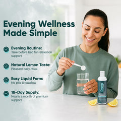 Ramp Nutrition lemon-flavored liquid image suggesting refreshing daily supplement routine