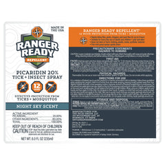 Pack of 3 Ranger Ready Picaridin 20 percent for versatile outdoor use
