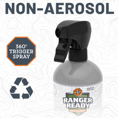 Ranger Ready Picaridin scent zero formula shown as odorless protection.