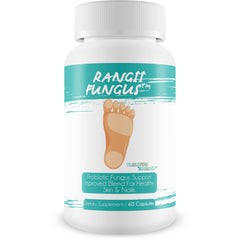 True You Health Rangii Fungus bottle offers probiotic support for nail health.