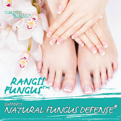 True You Health Rangii Fungus package communicates made-in-USA manufacturing with cGMP compliance.