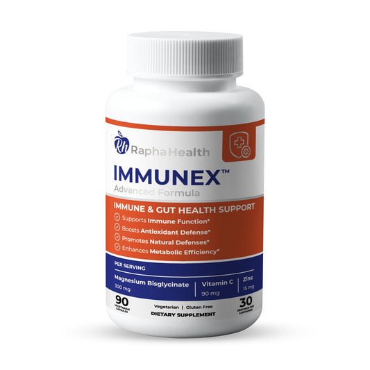 RAPHA HEALTH Immune 247 bottle front for daily immune support