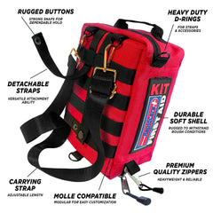 Rapid Care First Aid Kit burn-relief and bandages for everyday care