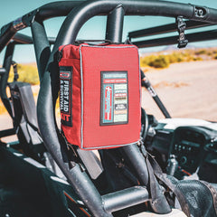 Rapid Care First Aid Kit quick-access labels support fast safety checks