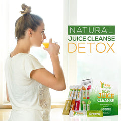 Raw Fountain Citrus Kick flavor mix adds zesty energy to your cleanse routine