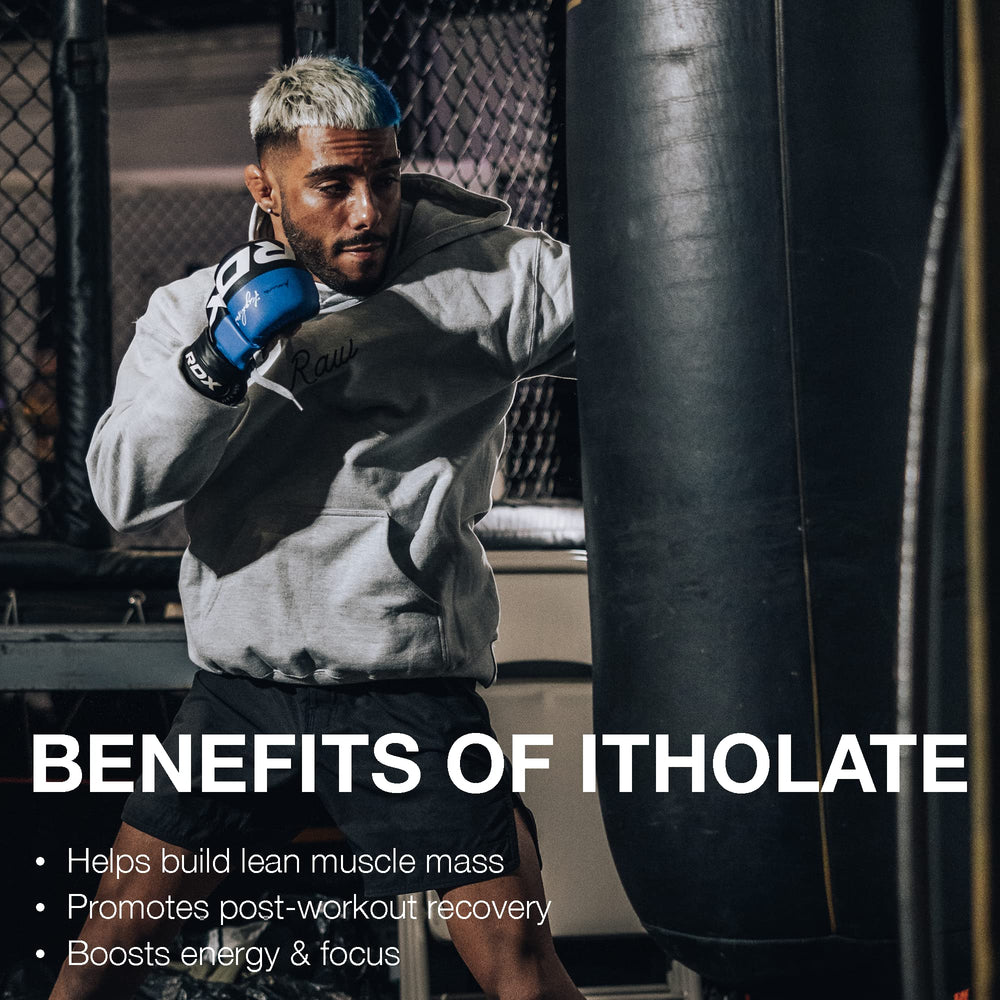 RAW Itholate close up nutrition facts for clean fueling
