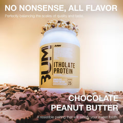 RAW Whey Isolate Chocolate Peanut Butter shaker for quick shakes
