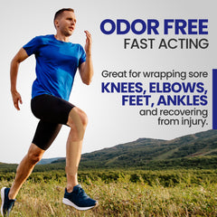 Re-Lieved aluminum-free claim emphasizes safer, non-metallic pain relief option.