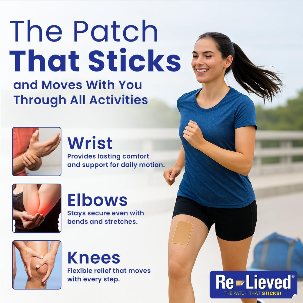Re-lieved lidocaine patch joint-pain provides local relief during activity.