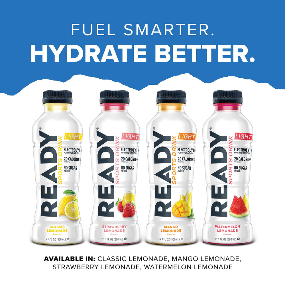 Ready Sports Drink Lite fruit visual with watermelon highlights its natural flavor for refreshing hydration