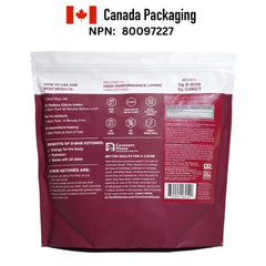 Front packaging of Real Ketones product highlighting electrolyte blend