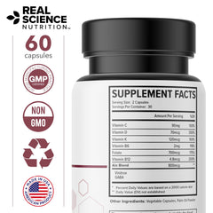 Real Science Nutrition Alopecinol Miracle product visual communicates at-home hair health support