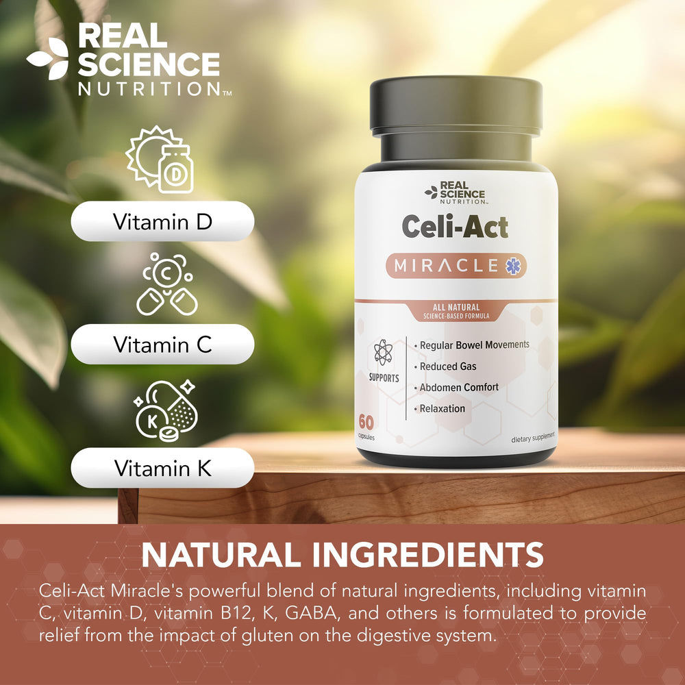 Real Science Nutrition Celi-Act Miracle morning scene for simple daily routine