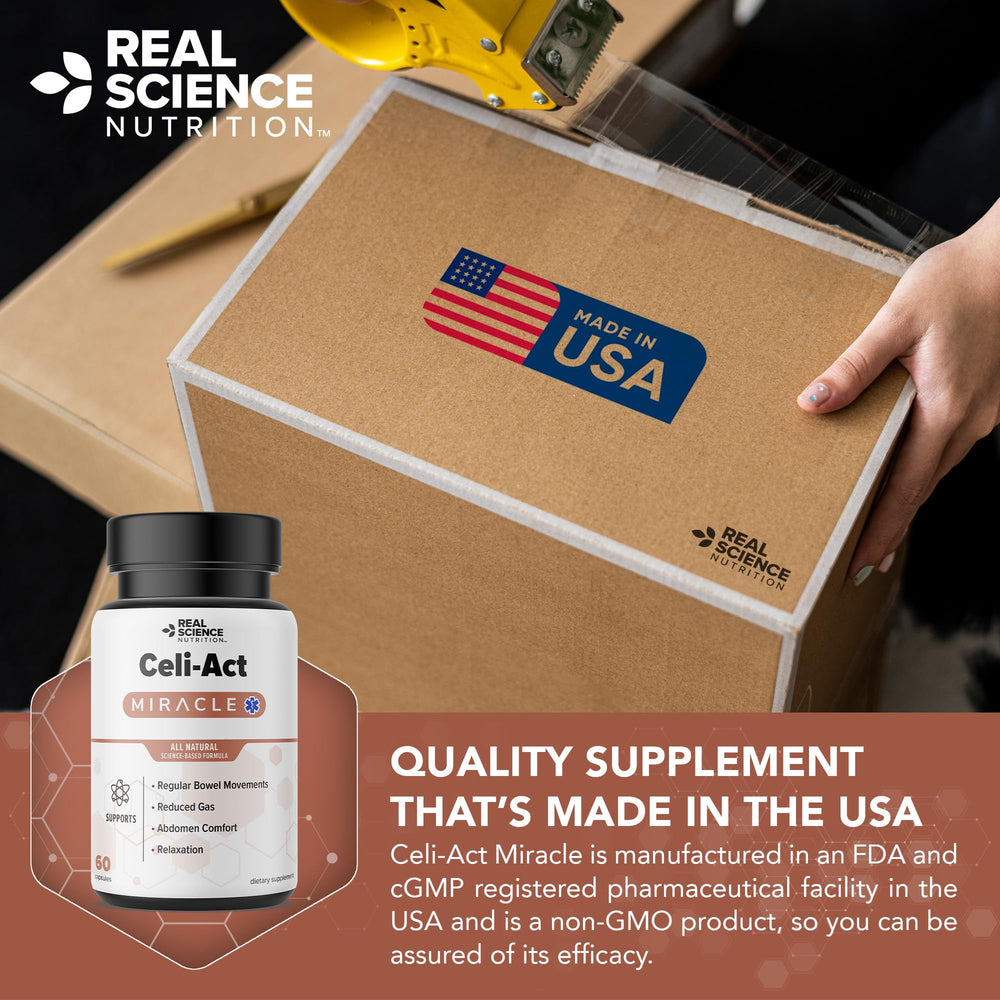 Real Science Nutrition Celi-Act Miracle handheld use shows easy supplementation