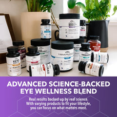 Real Science Glaucomol Miracle with dimmed screen emphasizes focus on clarity
