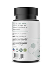 Real Science Nutrition Prostax Miracle label detail with ingredients and USA-made quality