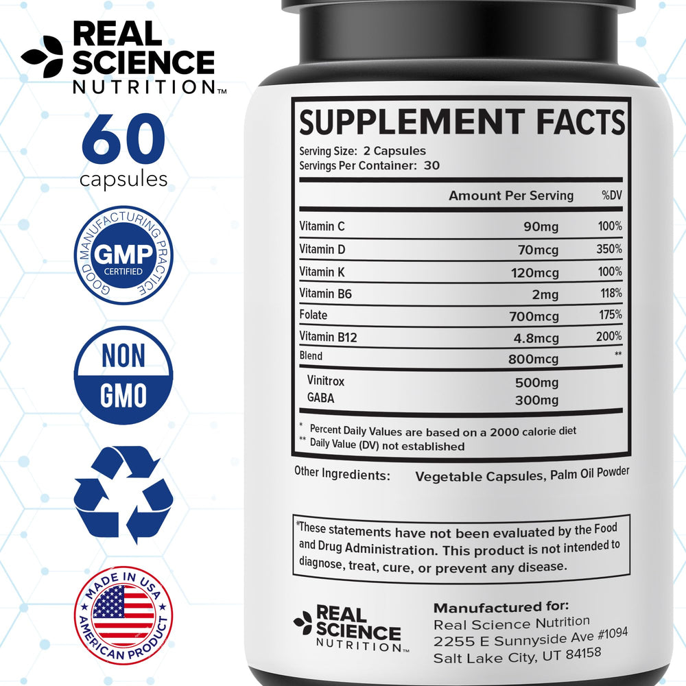 Real Science Nutrition Pulmonary Miracle capsules in hand illustrating personal lung support