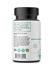 Real Science Nutrition Tinnex Miracle label detail shows USA-made, non-GMO formulation.