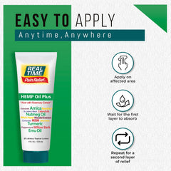 Label detail highlighting 5% Arnica and natural ingredient blend