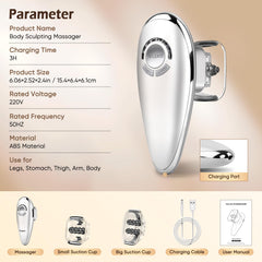 RecGovt Body Sculpting Machine for abdomen supporting waist contouring