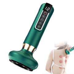 recgovt handheld cellulite massager with 3-in-1 vacuum cupping kit for versatile shaping