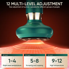recgovt massager close-up on one-touch release for effortless comfort