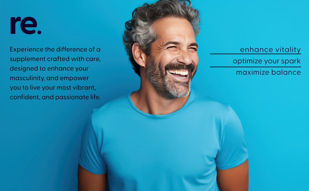 recomnd Man+ Vitamin E capsule shown for antioxidant support