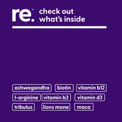 recomnd nutrition ashwagandha-ingredient closeup hints mood support and clarity.