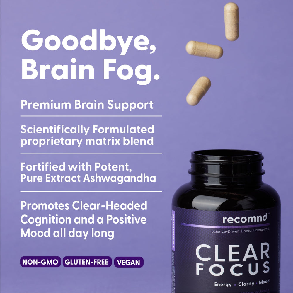 recomnd nutrition capsules-closeup showcases easy-to-swallow tablets for daily use.