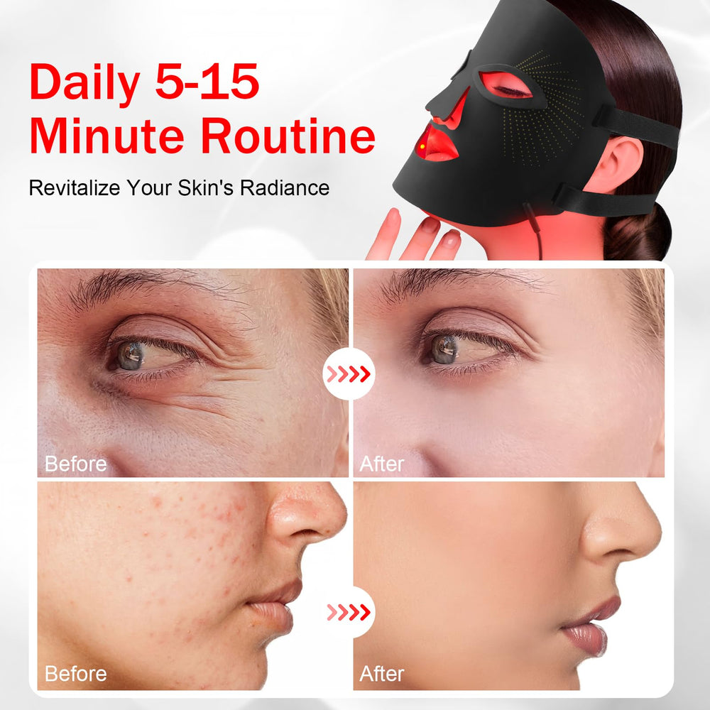 Red Mitochondria couch-side skincare session for convenient use.