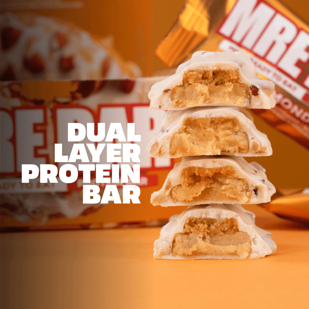 REDCON1 MRE Bar on-the-go packaging ideal for travel, workouts, and busy days.