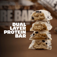 Redcon1 MRE Bar nutrition facts back focuses on balanced macros for sustained fueling