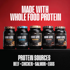 REDCON1 MRE LITE whole-food blend image underscores diverse protein sources