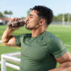 REDCON1 MRE milk chocolate ingredients highlight real whole food protein sources.