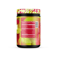 REDCON1 Total War Reloaded label closeup shows keto-friendly profile and premium ingredients