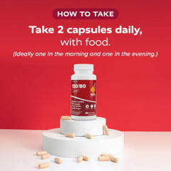 Redd Remedies gluten-free vegan capsules on clean backdrop