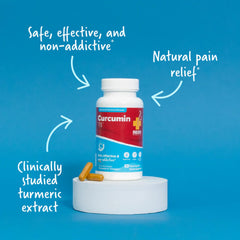 Redd Remedies Curcumin T4 label highlights lab-tested quality