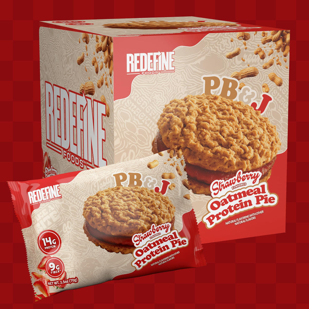 REDEFINE snack bar 8-count box for busy days