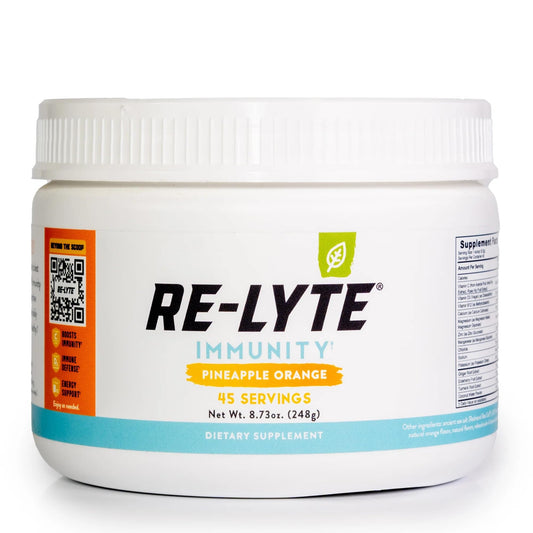 REDMOND Re-Lyte Immunity bottle with pineapple orange flavor for daily hydration and energy
