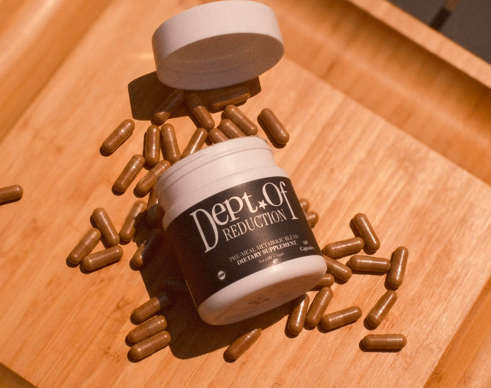 Reducose capsule texture close-up conveying smooth swallow and capsule quality