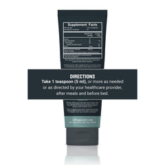 REFLUX GOURMET Mint Chocolate Rescue label closeup highlighting natural ingredients