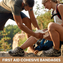 Breathable Reginary Vet Wrap fabric keeps skin comfortable during activity.